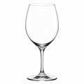 Verre à vin 450 ml en verre transparent 22 cm à pied classique